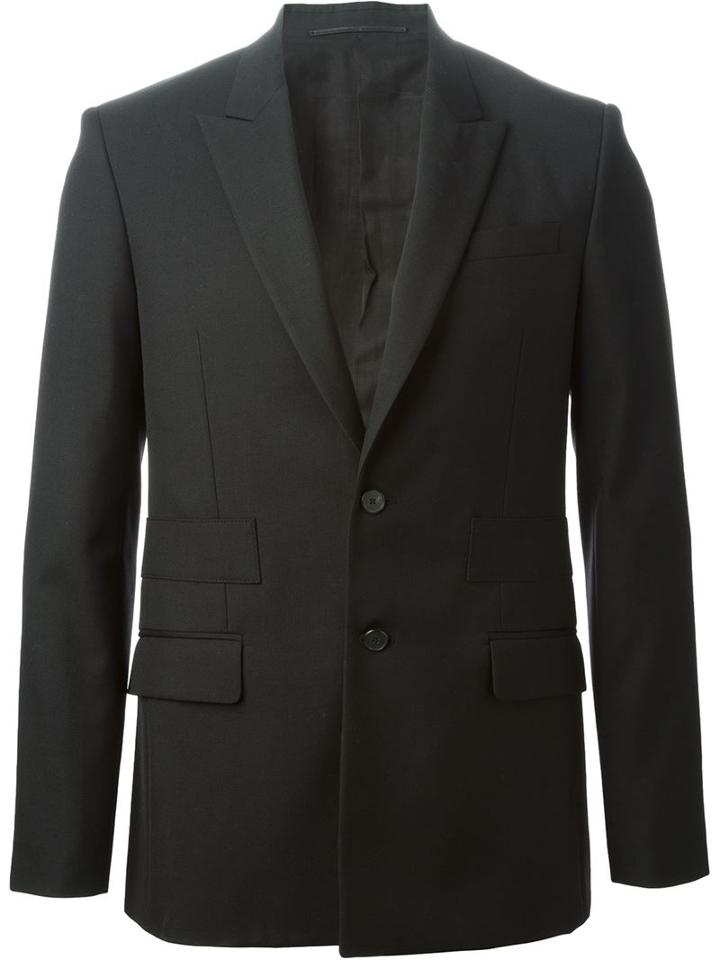Givenchy Deconstructed Blazer, Men's, Size: 50, Black, Cotton/viscose/wool