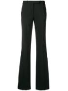 Etro Side Stripe Flared Trousers - Black