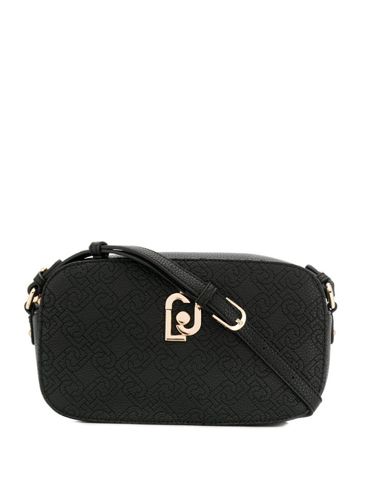 Liu Jo Embossed Crossbody Bag - Black