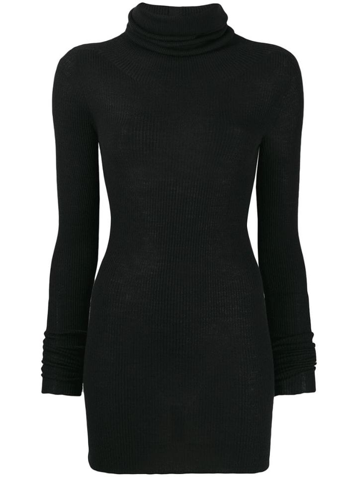 Rick Owens Crushneck Jumper - Black