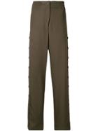 Joseph Odon Fluid Trousers - Green