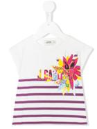 Jean Paul Gaultier - Striped T-shirt - Kids - Cotton/spandex/elastane - 36 Mth, Toddler Girl's, White