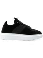 Mason Garments Chunky Sole Sneakers - Black