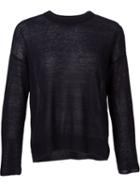 En Route Wide Sleeve Sweater, Women's, Blue, Hemp/rayon