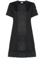 Moncler Ruffle Detail Midi Dress - Black