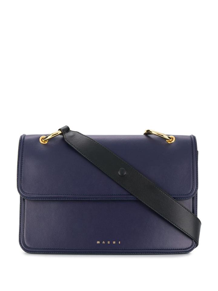 Marni New Beat Crossbody Bag - Blue