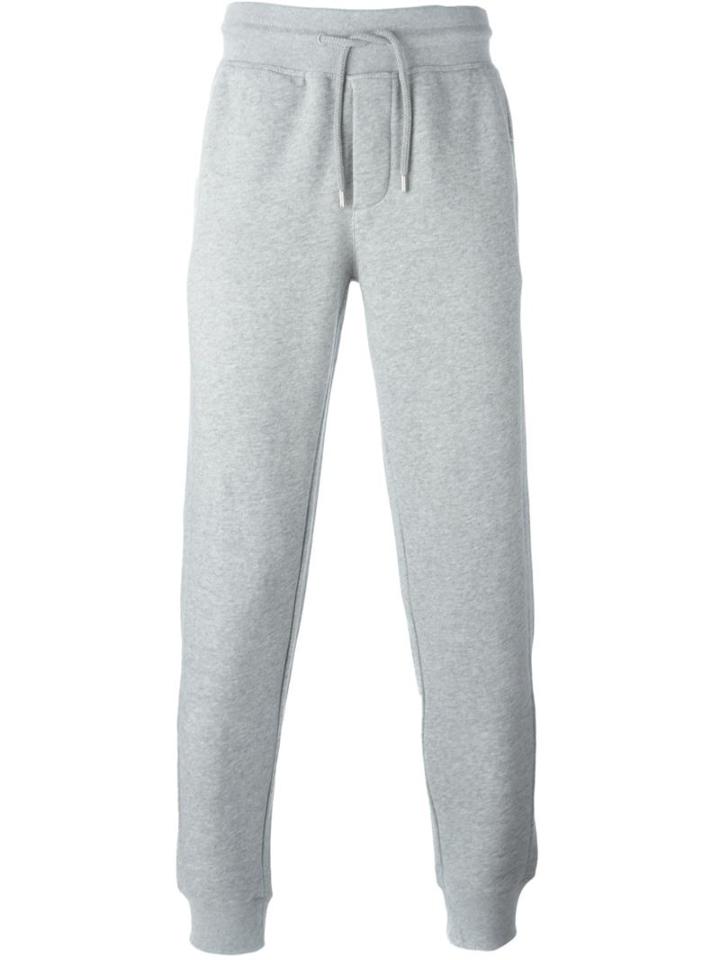Moncler Slim Sweat Pants, Men's, Size: Xl, Grey, Cotton