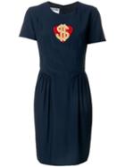 Moschino Pre-owned Heart Dollar Dress - Blue
