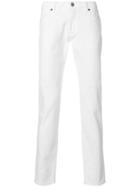 Jeckerson Classic Slim-fit Jeans - White