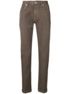 Pt05 Slim-fit Trousers - Brown