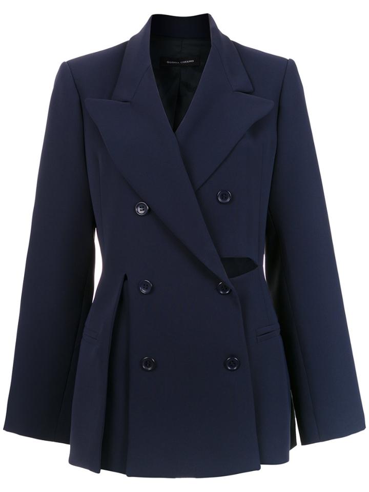 Gloria Coelho Smoking Blazer - Blue