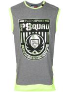 Plein Sport Printed Sports Top - Grey