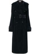 Nina Ricci Large Collared Coat - Blue