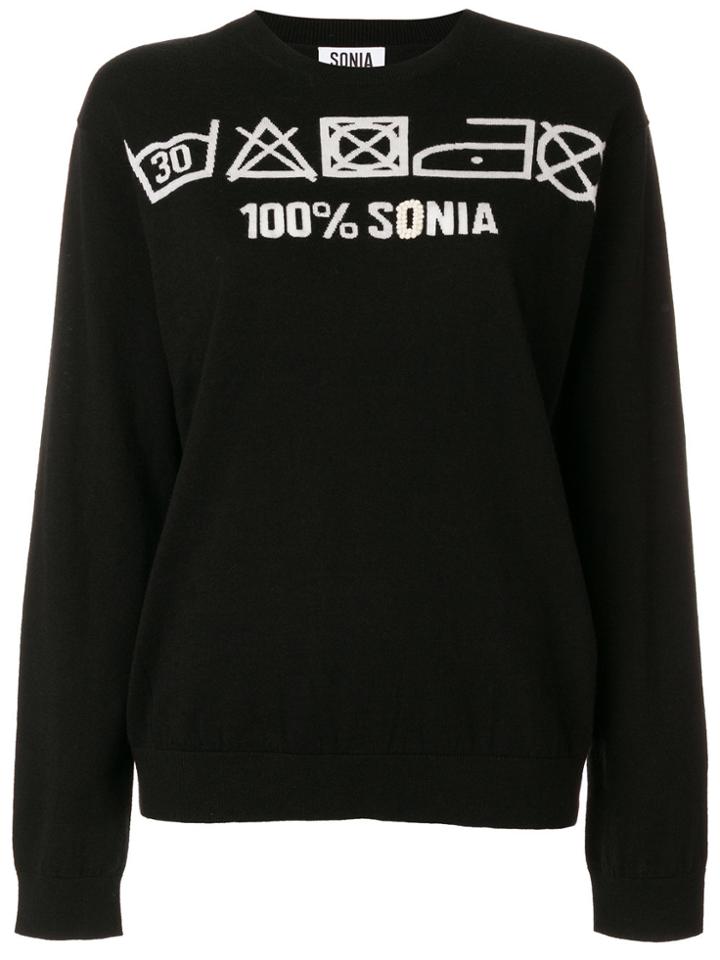 Sonia By Sonia Rykiel 100% Sonia Jumper - Black