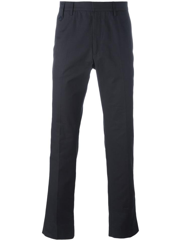 Stella Mccartney Tailored Trousers, Men's, Size: 46, Black, Cotton