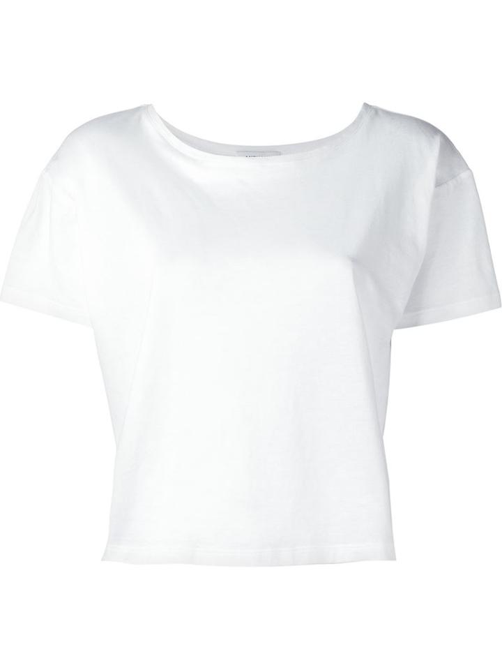 Anthony Vaccarello Round Neck T-shirt