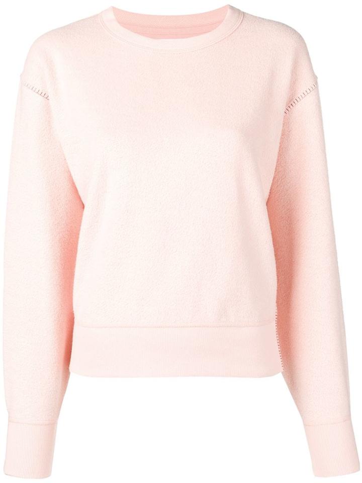 Rag & Bone Fleece Jumper - Pink