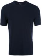 Giorgio Armani Plain T-shirt - Blue