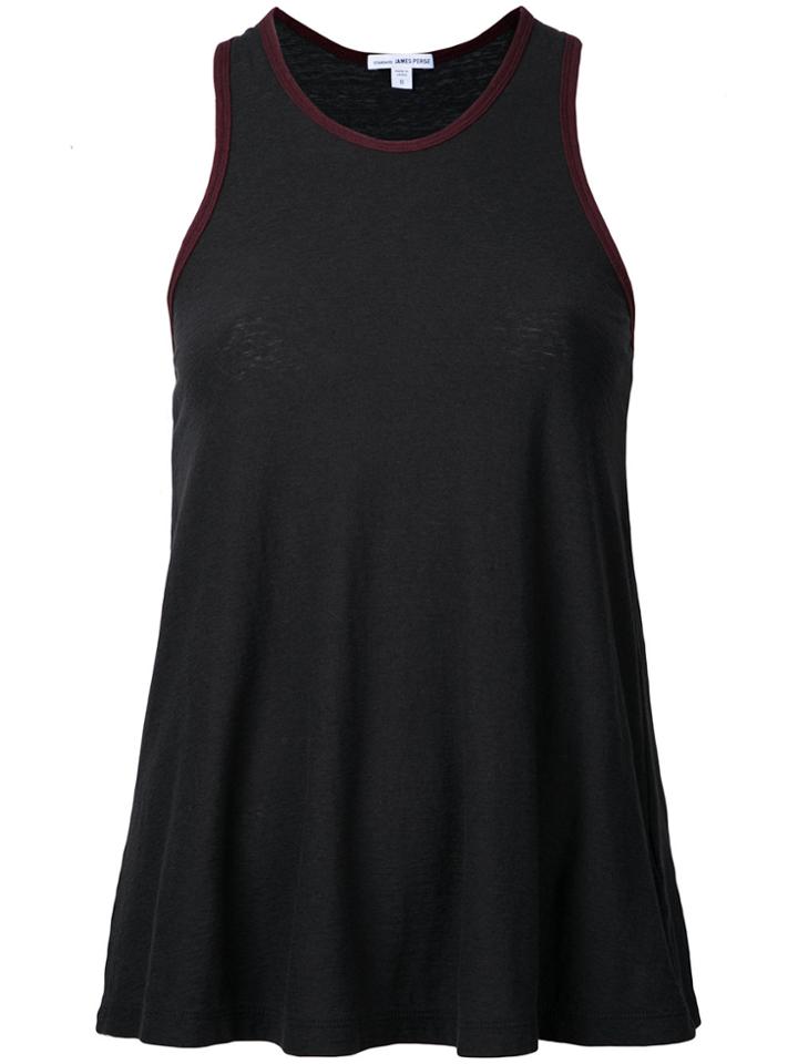 James Perse Sleeveless Boxy T-shirt - Grey