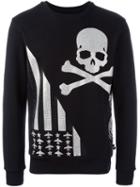 Philipp Plein 'daytona Beach' Sweatshirt, Men's, Size: Small, Black, Cotton
