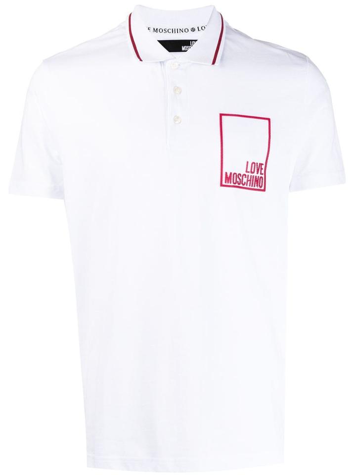 Love Moschino Classic Polo Shirt - White