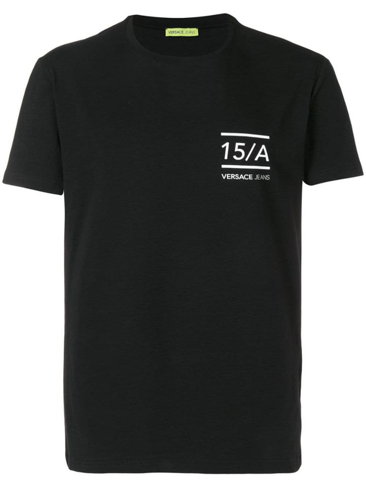 Versace Jeans 15/a Printed T-shirt - Black