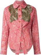 Vivienne Westwood Red Label Sequinned Panel Shirt