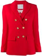 Giada Benincasa Double-breasted Blazer - Red