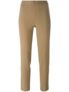 P.a.r.o.s.h. Straight Cropped Trousers - Neutrals