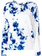 Suzusan Tie Dye Long Sleeve T-shirt - White
