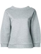 En Route Crew Neck Sweatshirt, Women's, Grey, Cotton