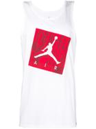 Nike Jordan Jumpman Printed Tank Top - White