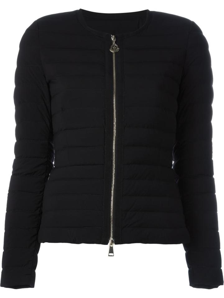 Moncler - 'corb' Padded Jacket - Women - Polyamide/feather/goose Down - 0, Black, Polyamide/feather/goose Down