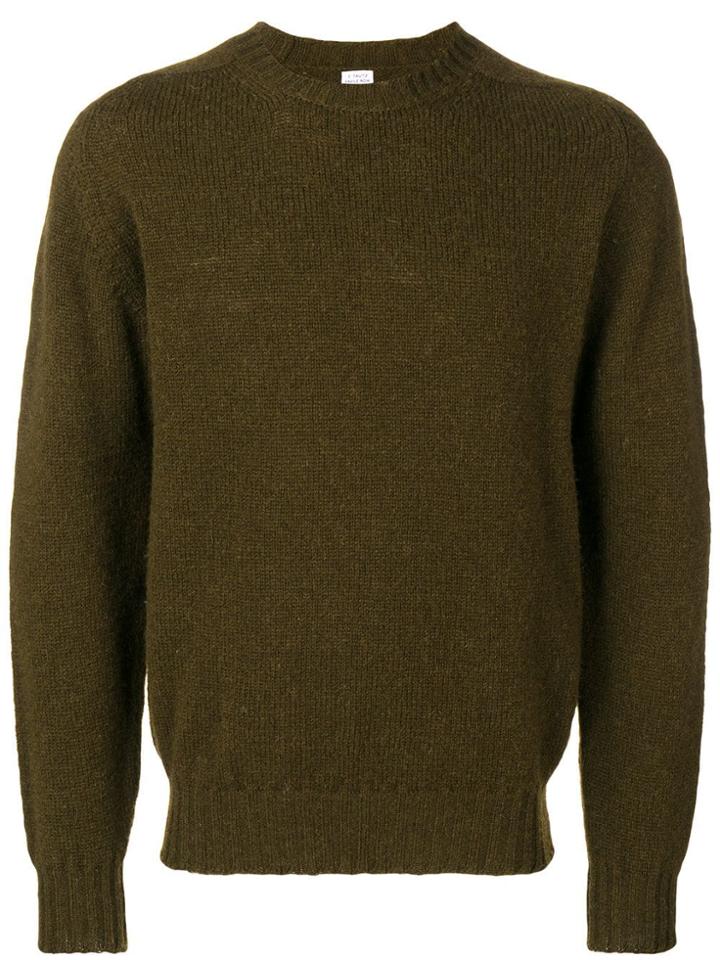 E. Tautz Shetland Jumper - Green