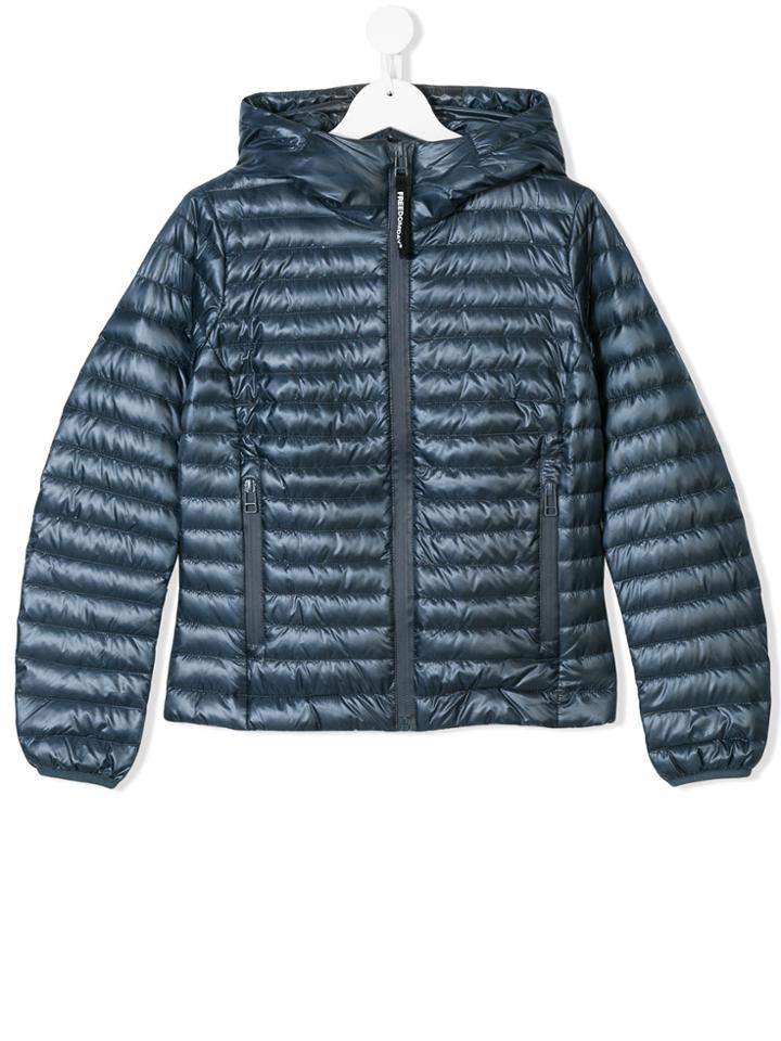 Freedomday Junior Teen Padded Jacket - Blue