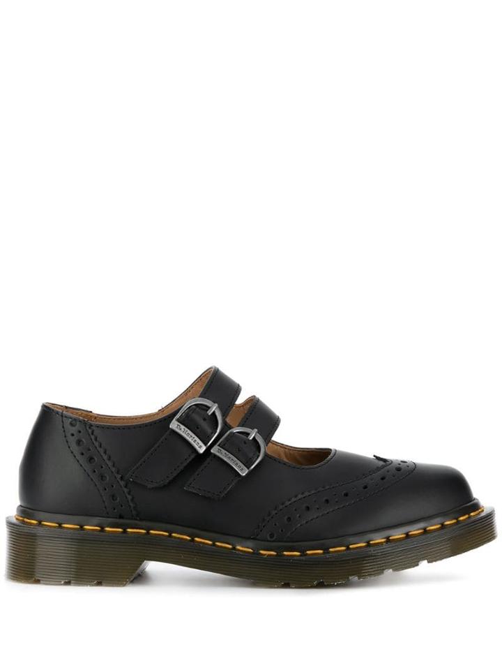 Comme Des Garçons Comme Des Garçons Buckle Detail Brogues - Black