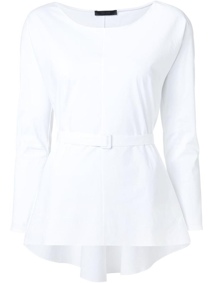 The Row Isa Top, Women's, Size: 14, White, Cotton/spandex/elastane