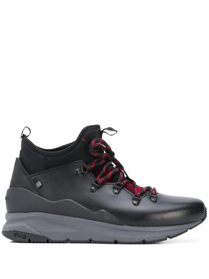 Woolrich Lace Up Ankle Boots - Black