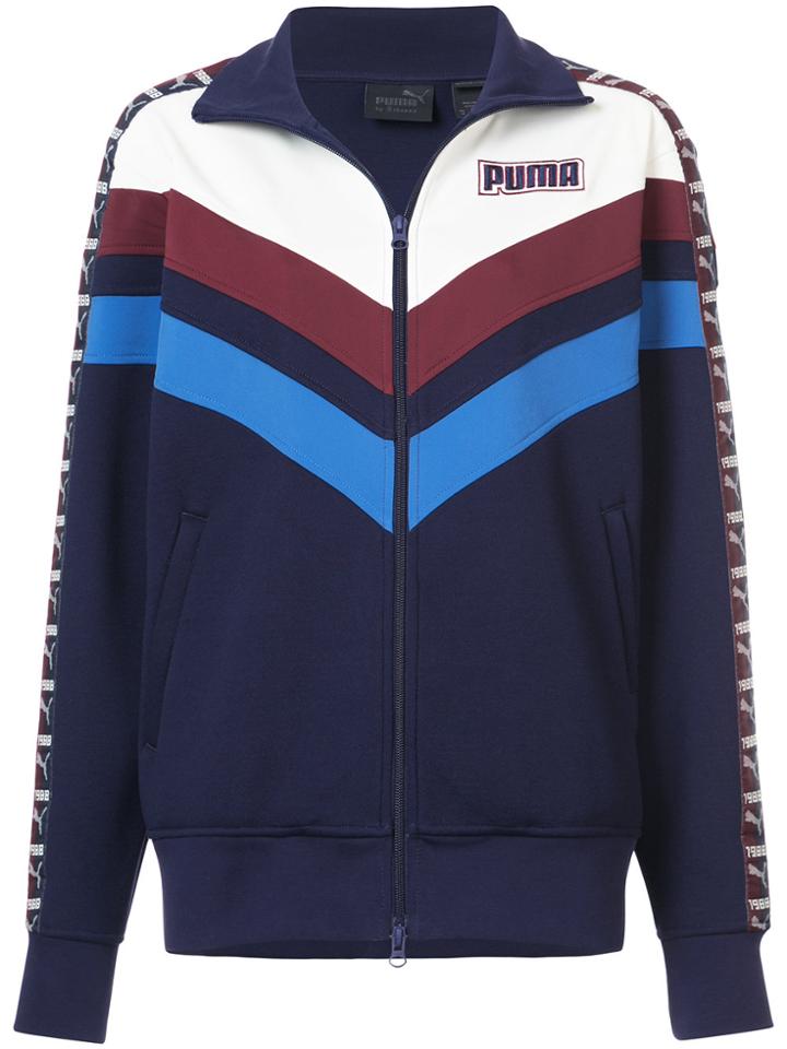 Fenty X Puma Fenty X Puma Blocked Track Jacket - Blue