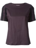 A.f.vandevorst '161 Album' Top, Women's, Size: 38, Pink/purple, Cotton/polyurethane