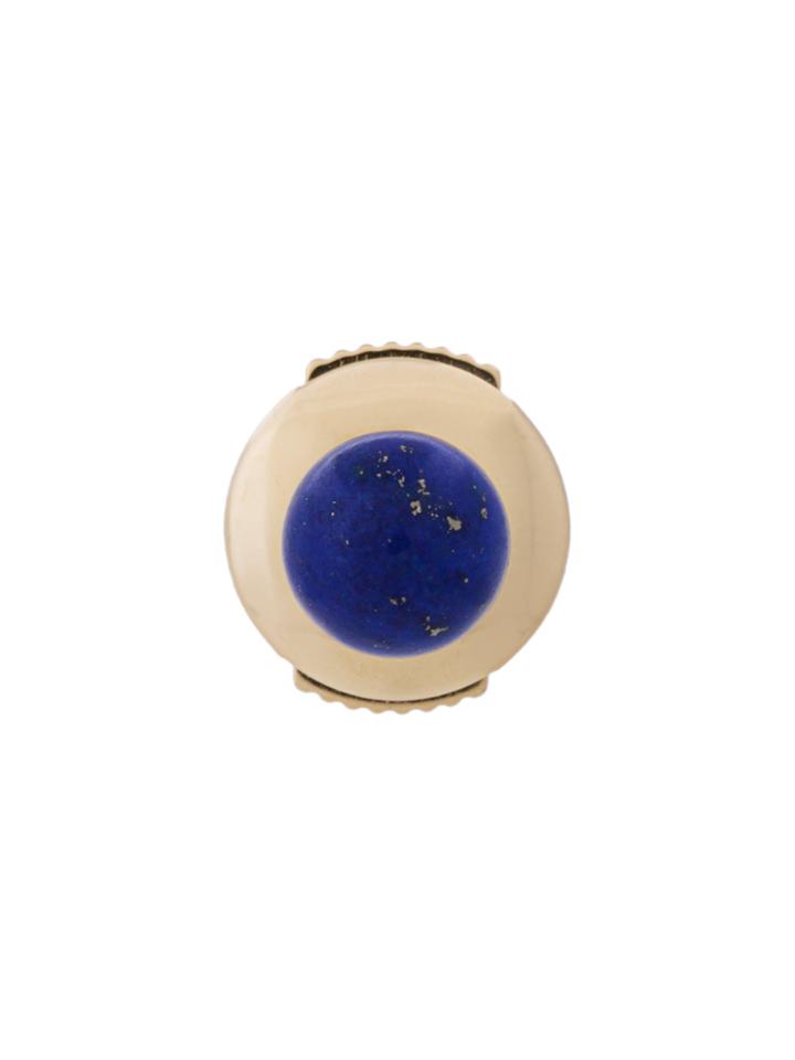 Yvonne Léon Petit Lapis Stud Earring - Metallic