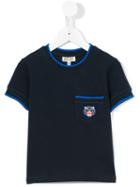 Kenzo Kids Tiger Patch T-shirt, Toddler Boy's, Size: 4 Yrs, Blue