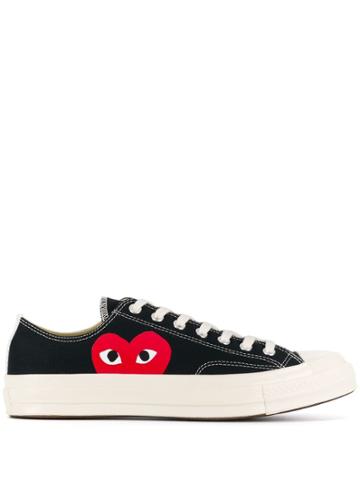 Comme Des Garçons Play X Converse Chuck Taylor Sneakers - Black