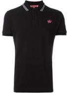 Mcq Alexander Mcqueen 'swallow' Polo Shirt, Men's, Size: Large, Black, Cotton