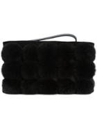 Alexander Wang Roxy Cage Dome Stud Clutch - Black