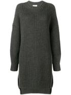 Monse Long-sleeved Sweater Dress - Grey