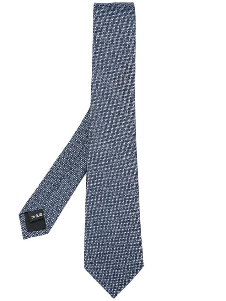Z Zegna Patterned Tie - Blue