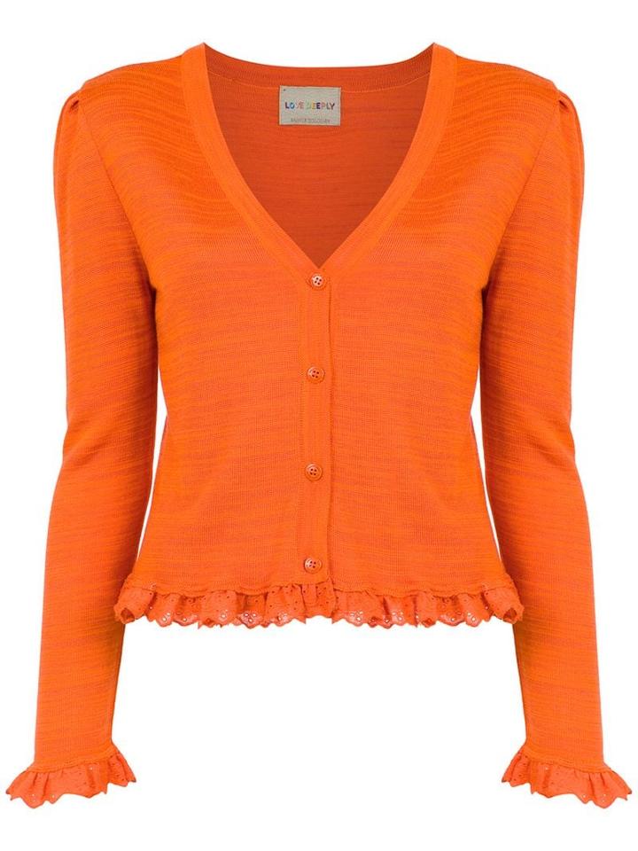 Andrea Bogosian Knit Cardigan - Orange