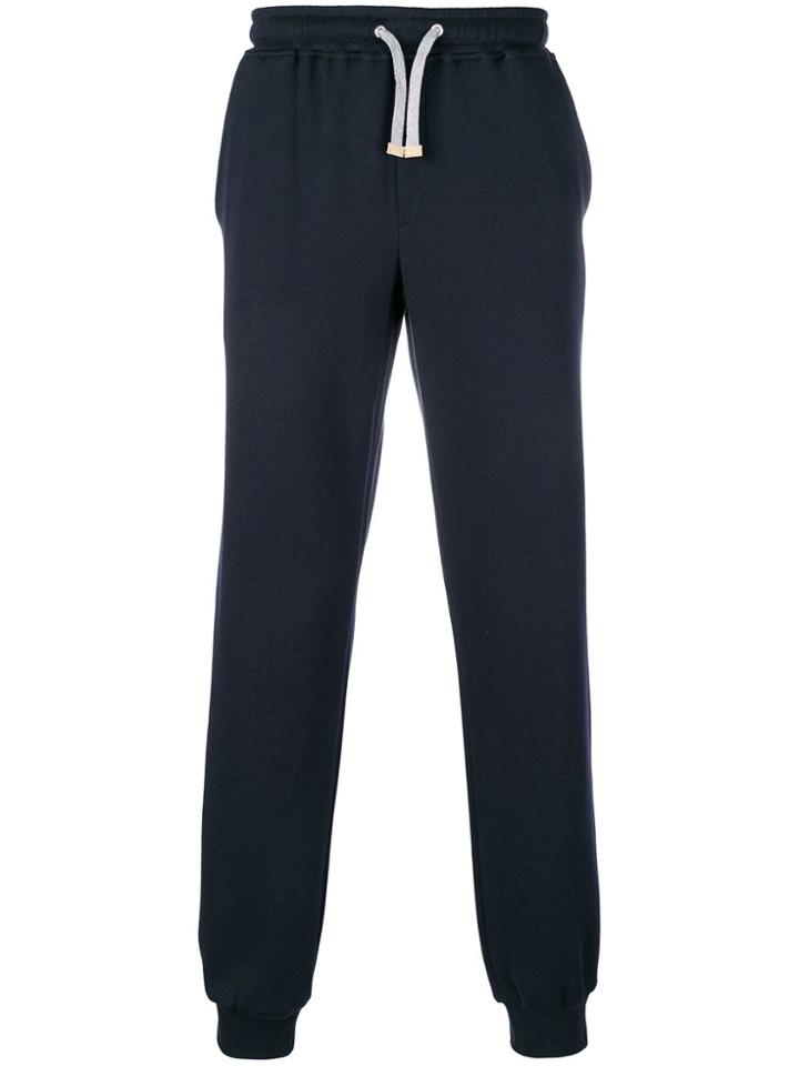 Eleventy Relaxed Jogging Trousers - Blue
