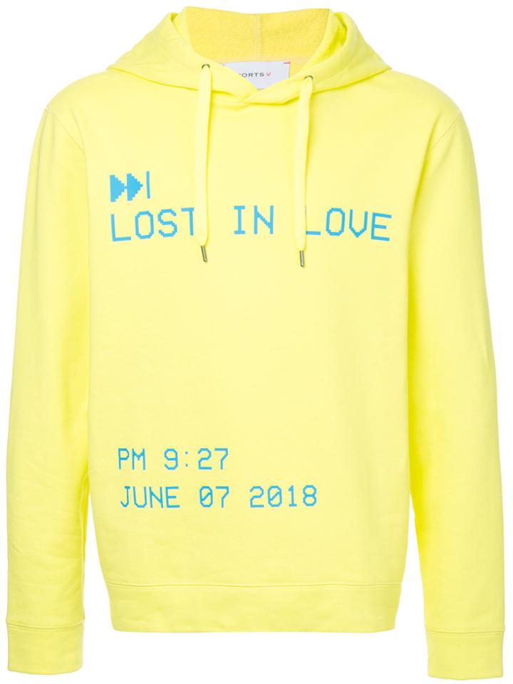 Ports V Lost In Love Hoodie - Yellow & Orange